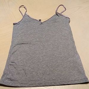 Gray Spaghetti Strap Cami